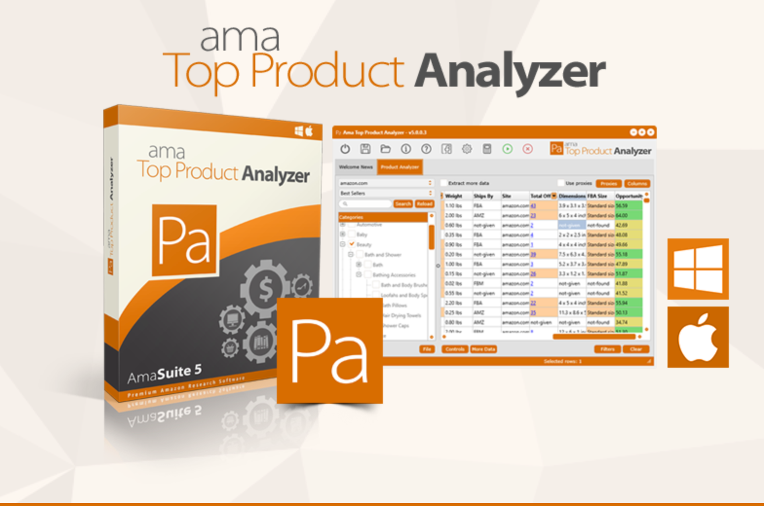 AmaSuite- Product Analyzer
