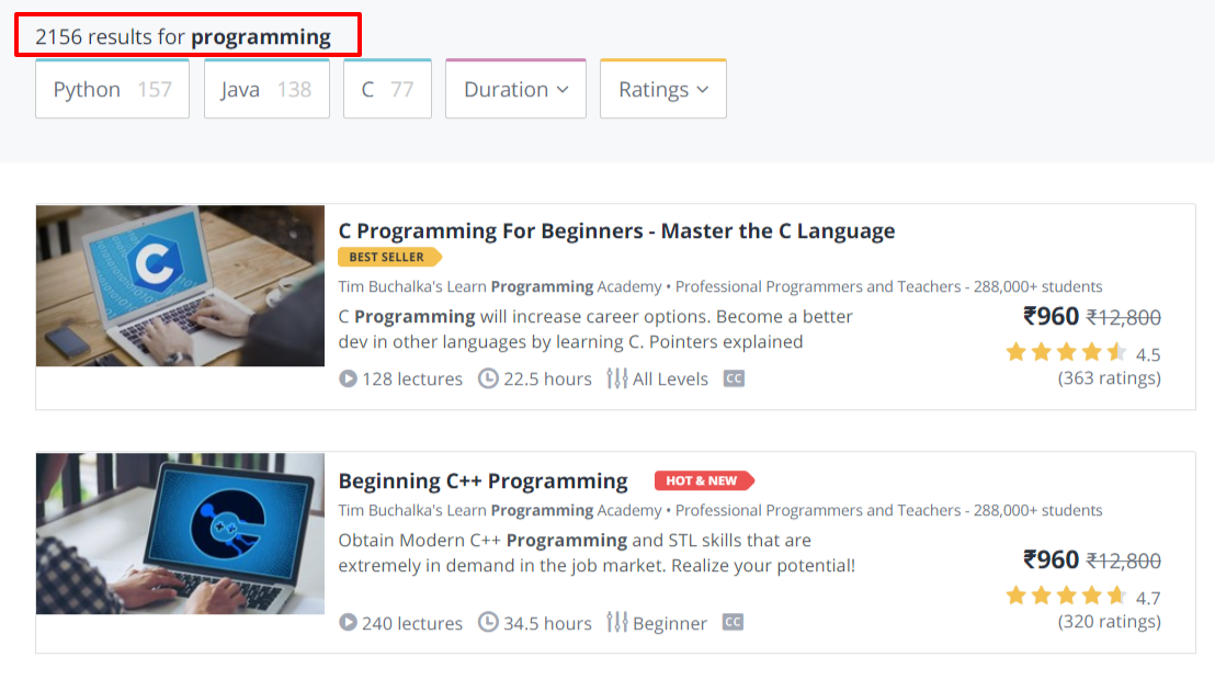 Programming Online Courses- Udemy Coupon Codes