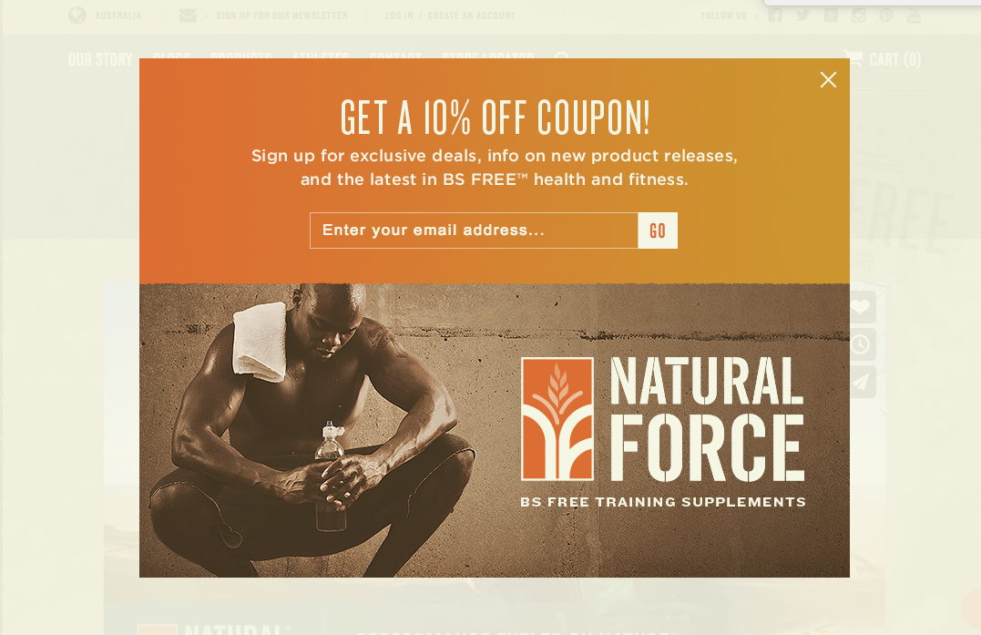 natural force - shopify store