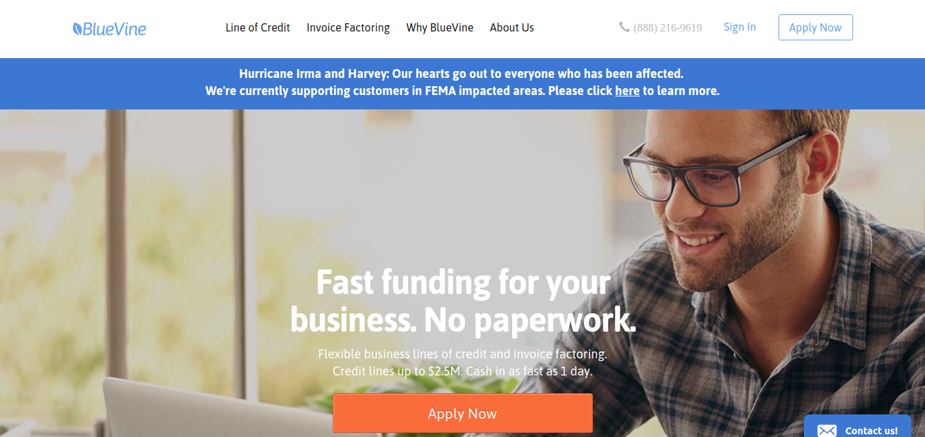 Business Loans from BlueVine
