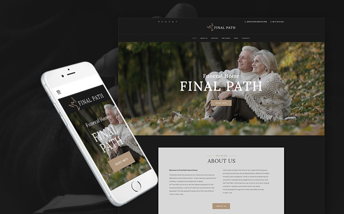 Funeral Services WP Theme 