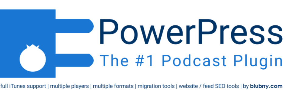 BluBrry Powerpress - Best WordPress Podcast Plugin