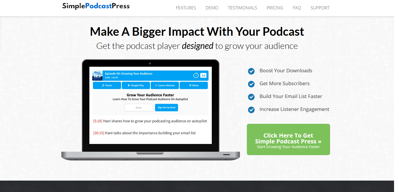 Simple Podcast Press - WordPress Podcast Plugin