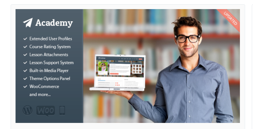Academy Learning Management Theme