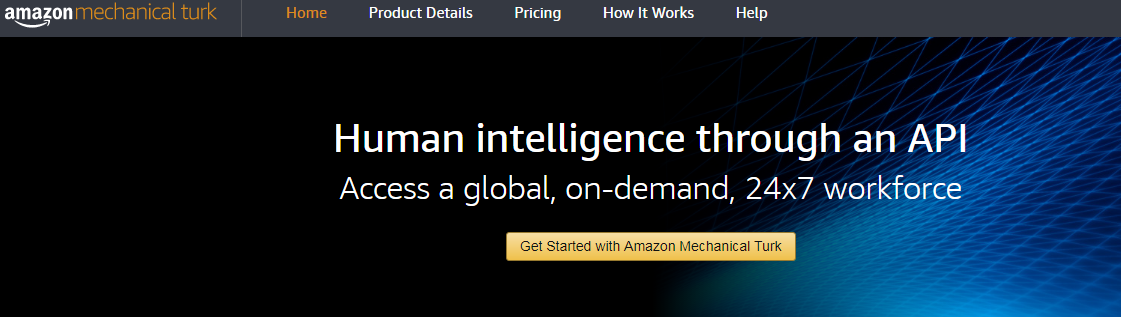 Amazon Mechanical Turk - Virtual Assistance Job Website
