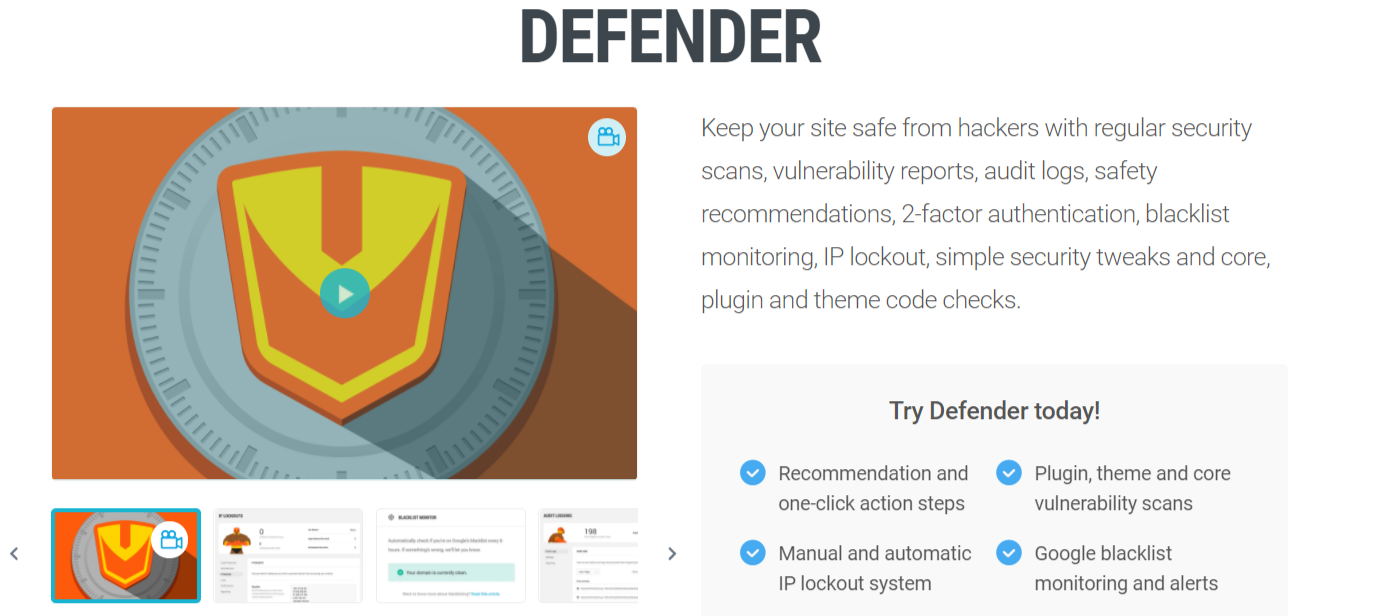  Defender Plugin- Dropshipping With WordPress 