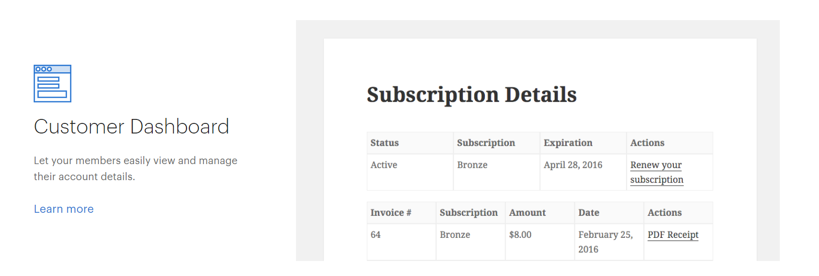Subscription Reports