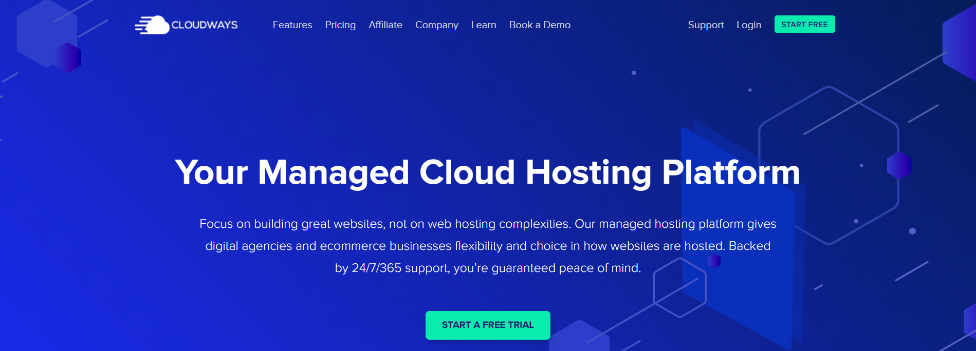 Well-managed hosting provider