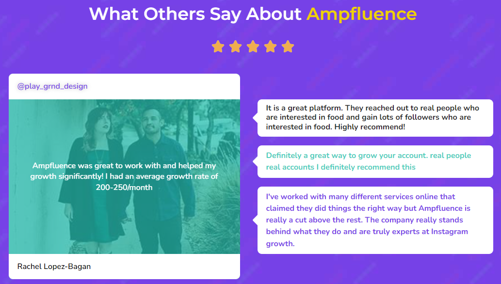Ampfluence Customer Review