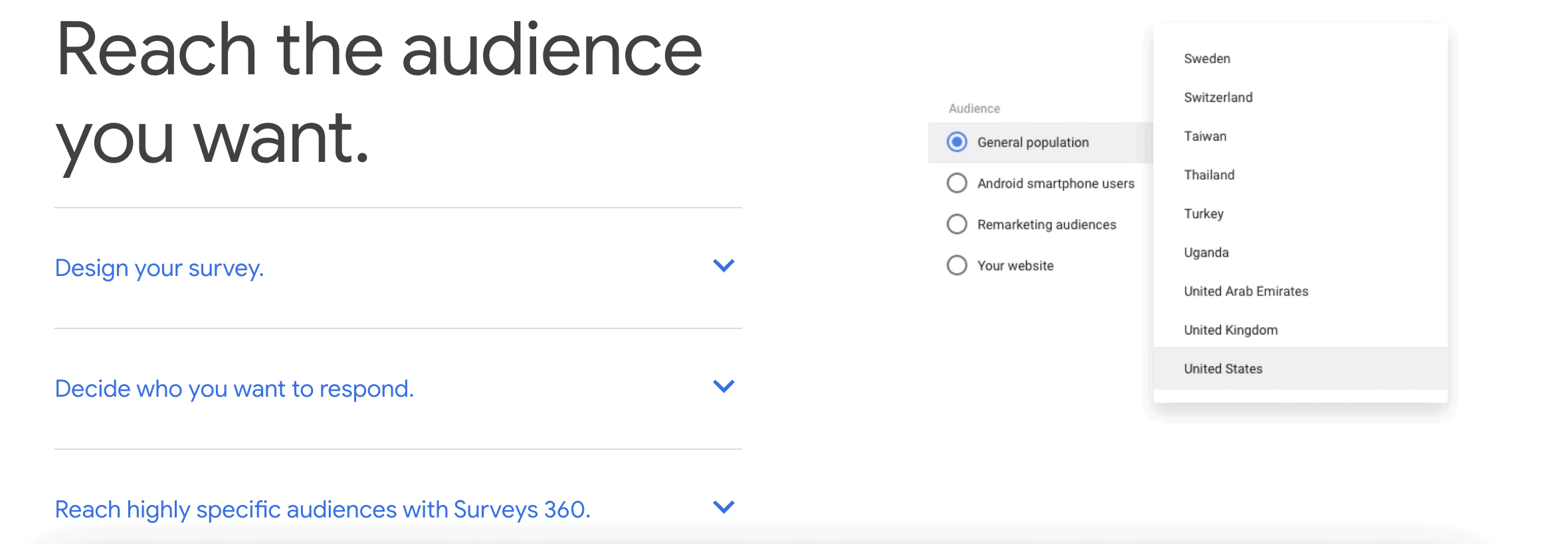 Google Analytics Target Audience