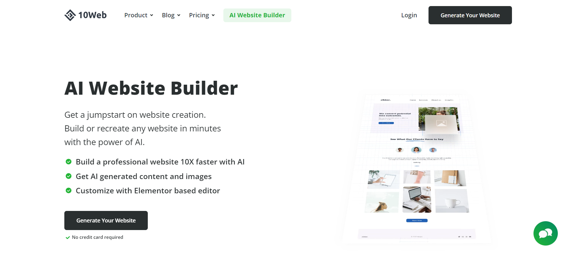 What is 10Web AI Website Builder