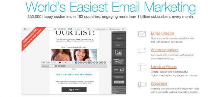 GetResponse E-Mail-Marketing-Software-Überprüfung