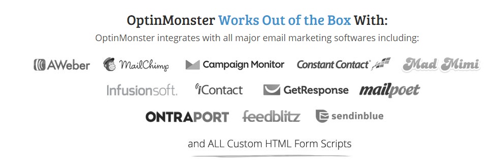 OptinMonster features
