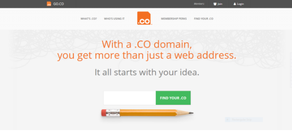 go.co - expired domain name website