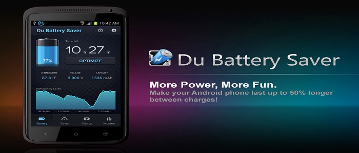DU Battery saver app
