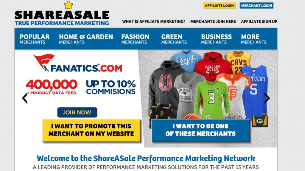 shareasale affiliate program review