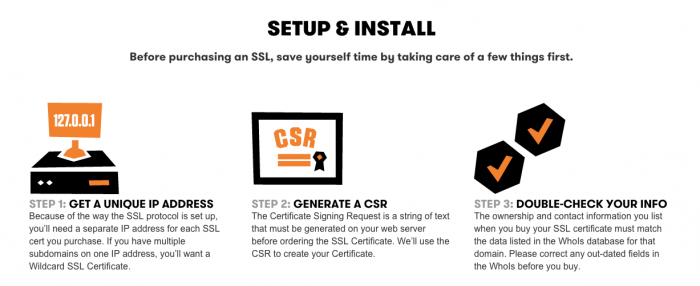 Code promotionnel SSL Goaddy - Installation de cryptage