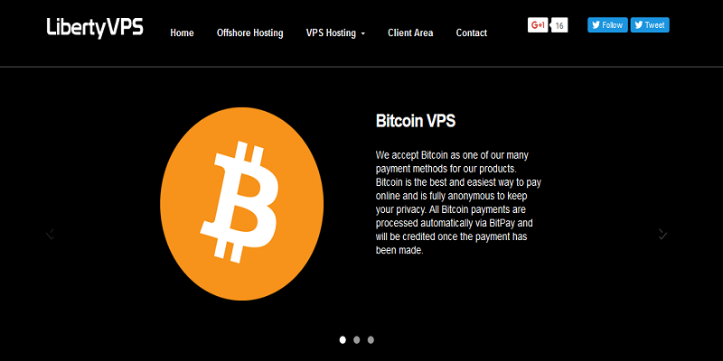 liberty-vps miglior recensione di hosting vps Bitcoin economico