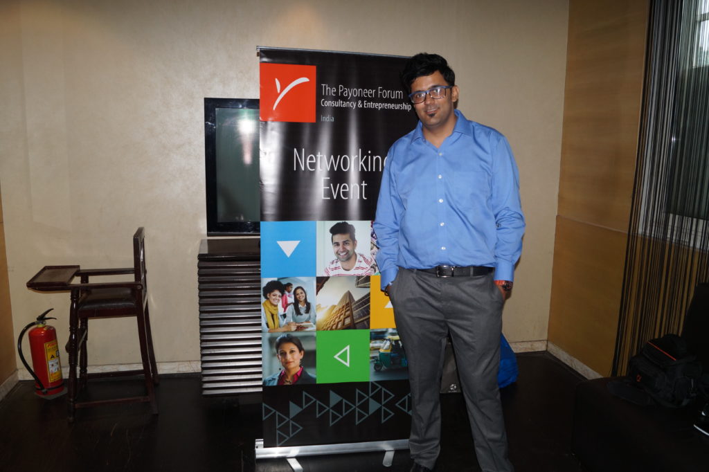 Payoneer Networking Dinner Delhi july 10th 2015 India Jitendra vaswani