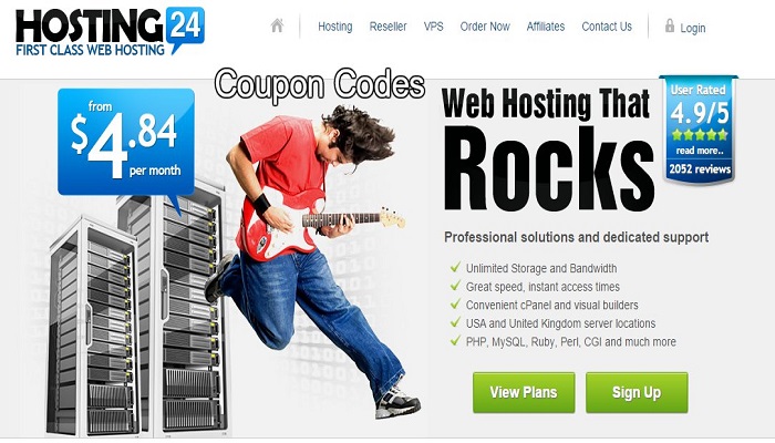 Hosting24 coupons promo codes discount codes