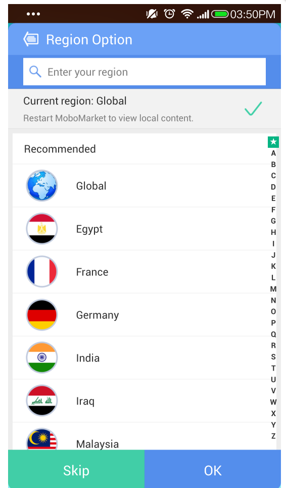 MoboMarket for Android Free download and software reviews