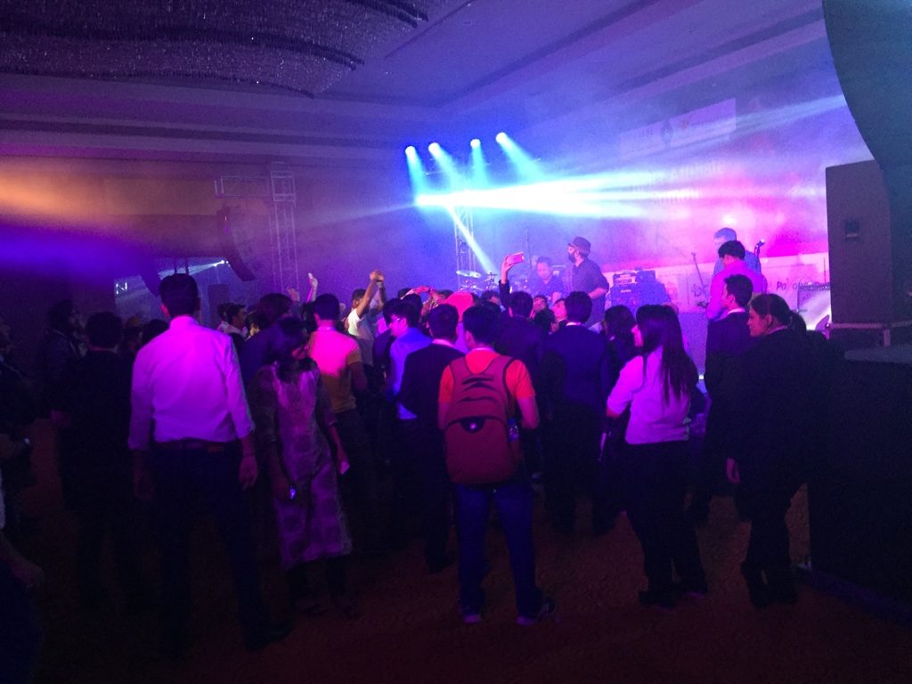 India Affiliate Summit 2015 Delhi Agnee Band performing live