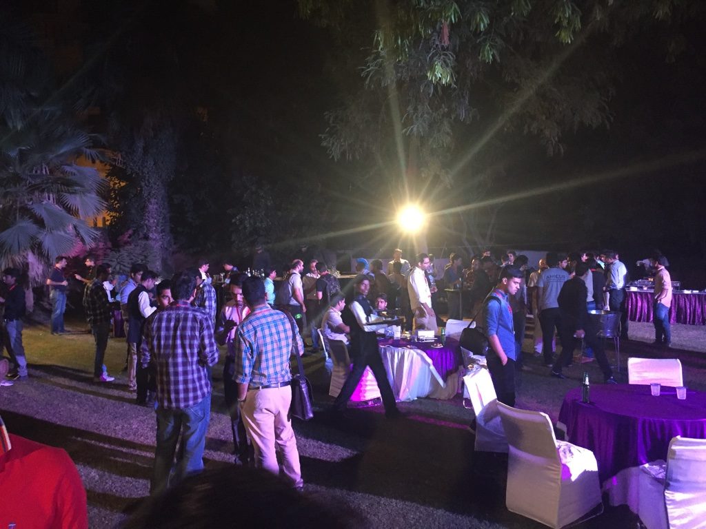 Partying at digital conclave