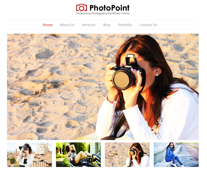PhotoPoint WordPress Theme