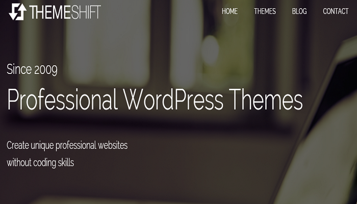 ThemeShift Professional WordPress-teman