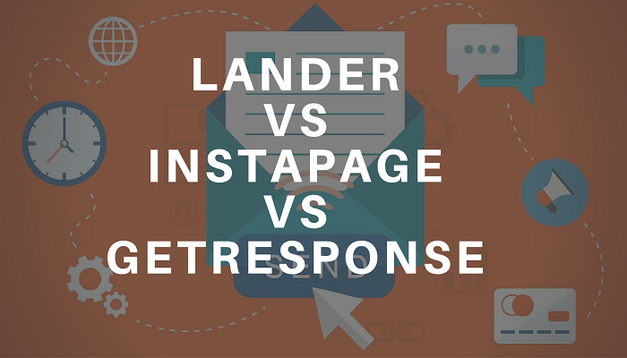 Lander vs Instapage vs GetResponse