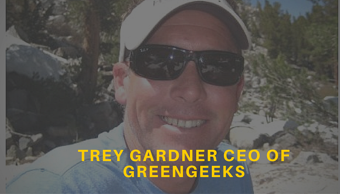 Trey Gardner CEO of GreenGeeks