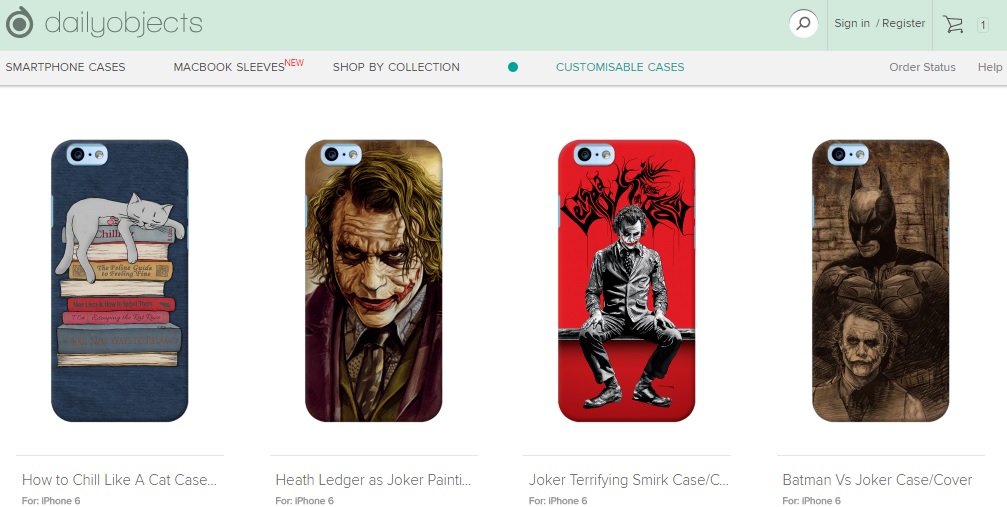 dailyobjects smartphone cases