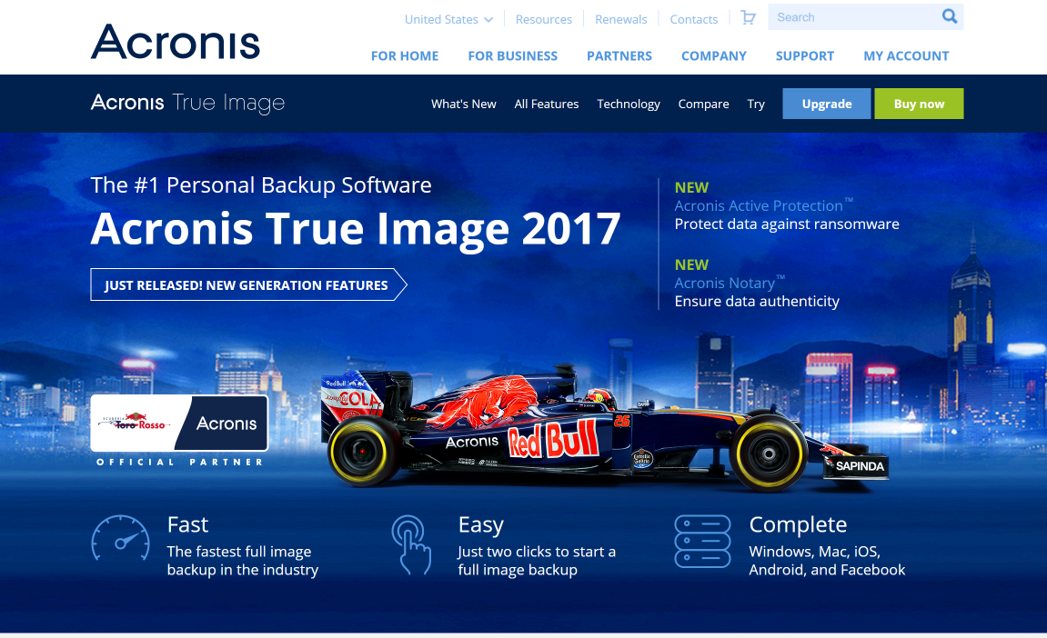 Acronis The Best Backup Software True Image