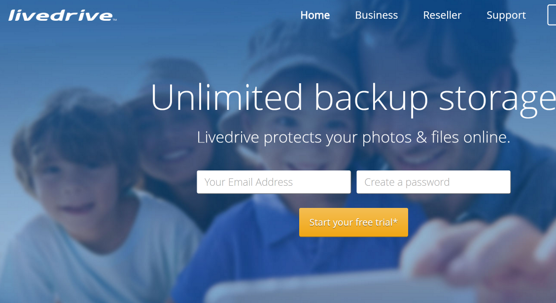 Livedrive Cloud Storage Unlimited Online Backup