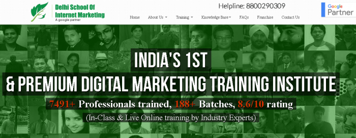 delhi école de marketing internet