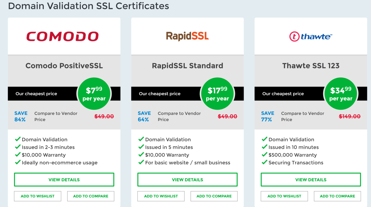 SSL Dragon Certificates