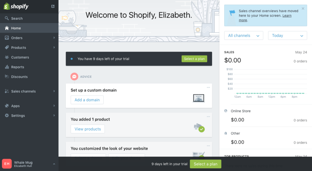 Shopify Plus Review features screenshots