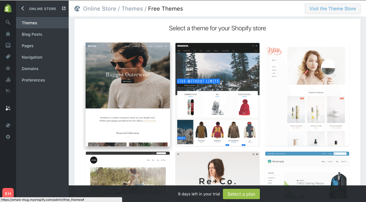 Shopify Plus Review features screenshots themes