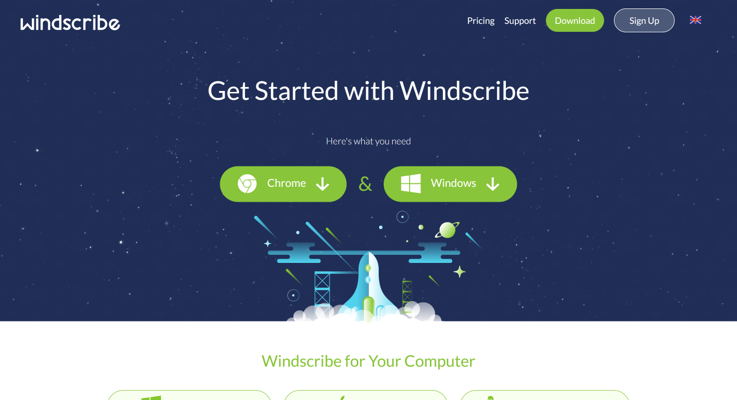 Windscribe review features
