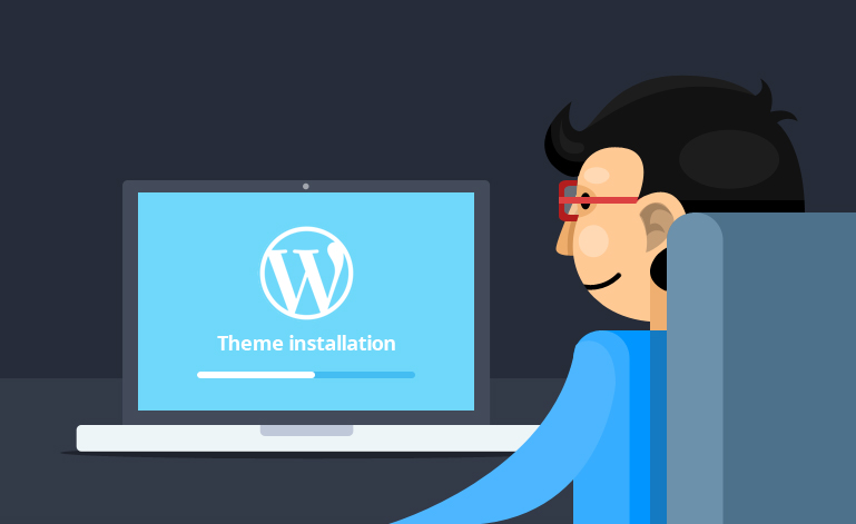 Wordpress Theme - Building a website