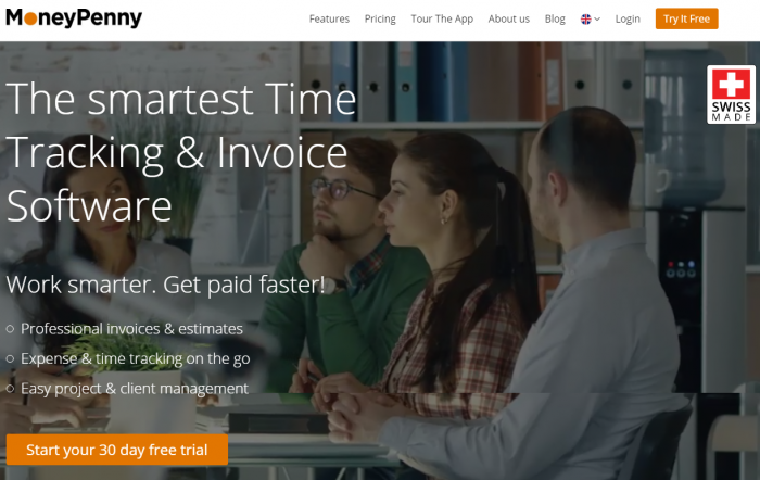 Time Tracking and Invoicing in 1 Tool — MoneyPenny Review