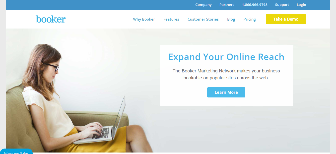 最佳在线约会预订软件-Booker Marketing Network
