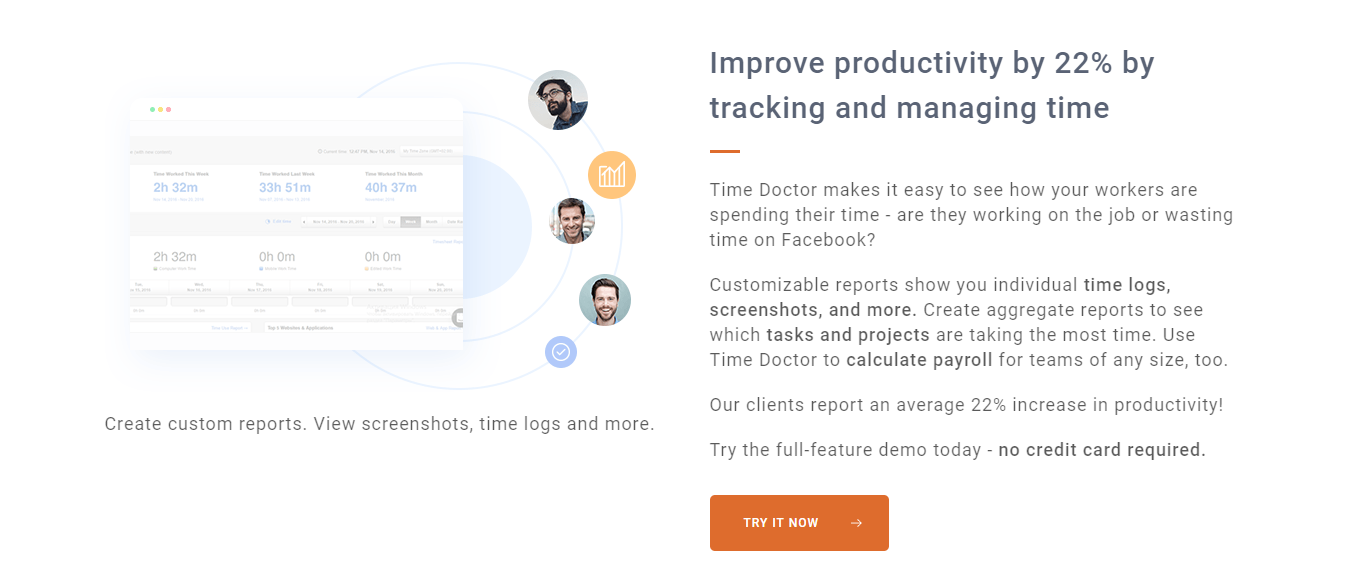 Smart Employee Time Tracking - Time Doctor Review