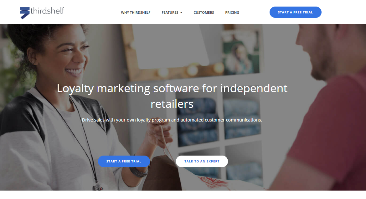 Thirdshelf - Loyalty Marketing Software for Retailers
