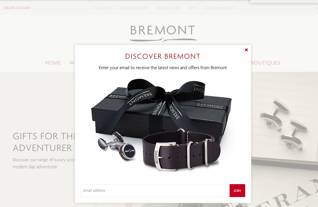 bremont - cửa hàng shopify