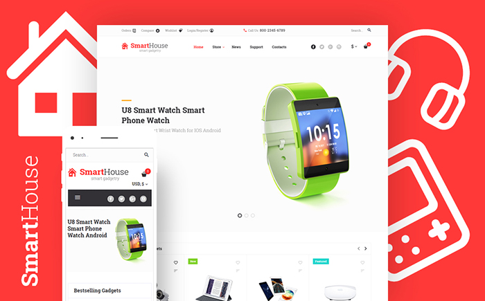 SmartHouse - Accessories & Gadgets WooCommerce Theme