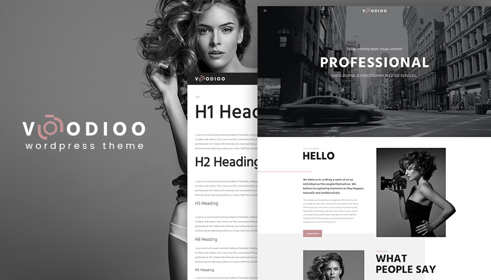 Fight off a Competition with Voodioo – Videographer Responsive WordPress Theme