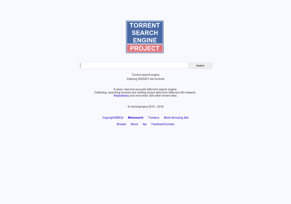 torrentproject - most popular torrent website