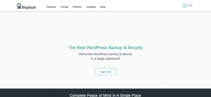 Best WordPress Backup - BlogVault Review