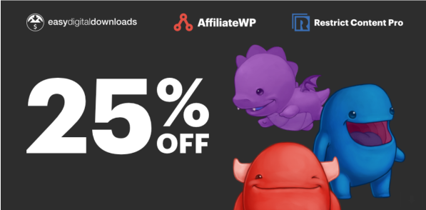  Black Friday Deal For Easy Digital Downloads, AffiliateWP & Restrict Content Pro